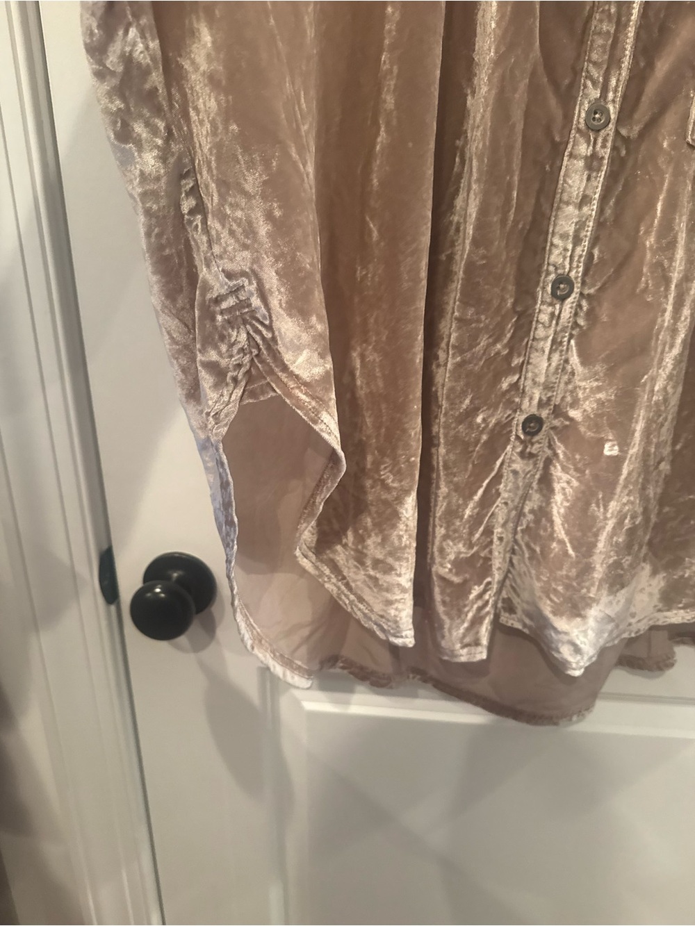 Free People We The Free Night Skies Velvet Top - Picture 5 of 9